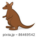 Cartoon Kangaroo 86469542