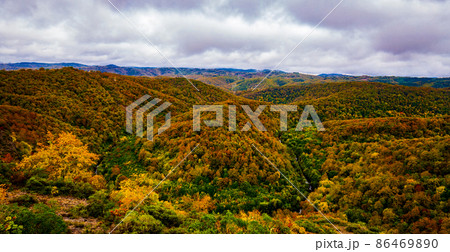 autumn mountain hills autumn mountain hills 86469890