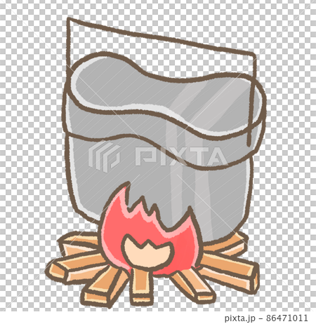 R:もっとメルヘンなキャンプサイト☆飯盒炊飯② 86471011