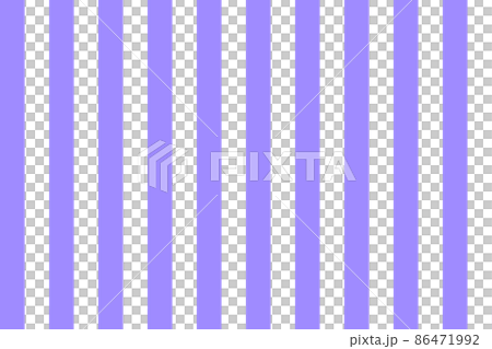紫色と白色（透明）のストライプ背景。縦縞模様。 86471992