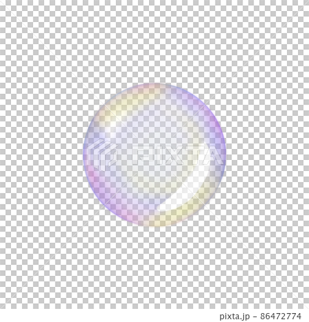 Soap bubble glass ball lens 86472774