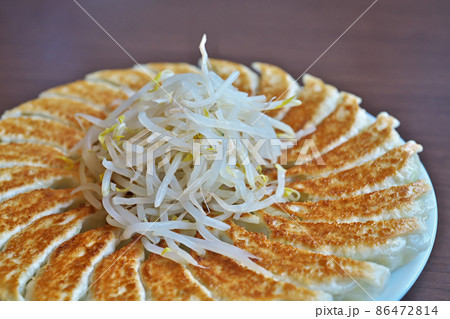 モヤシを載せた美味しい浜松餃子 モヤシを載せた美味しい浜松餃子 86472814
