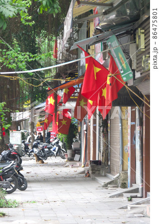 テトの街並み / Vietnam Hanoi 旧市街 86475801