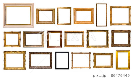 set of various picture frame with cut out canvas set of various picture frame with cut out canvas 86476449