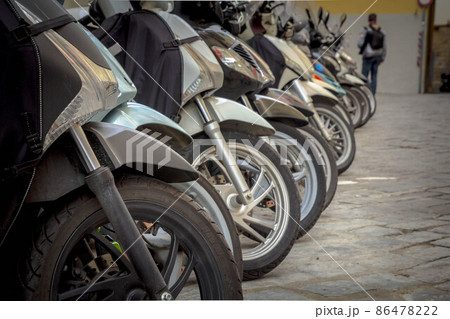 motorcycles in the streets of Italian cities motorcycles in the streets of Italian cities 86478222