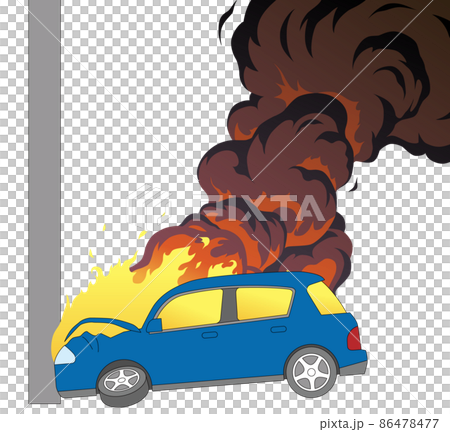 自動車事故　交通事故 86478477