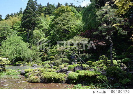 玉川寺庭園 国指定文化財 山形県 玉川寺庭園 国指定文化財 山形県 86480476