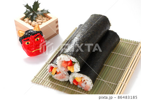 恵方巻き 恵方巻き 86483185