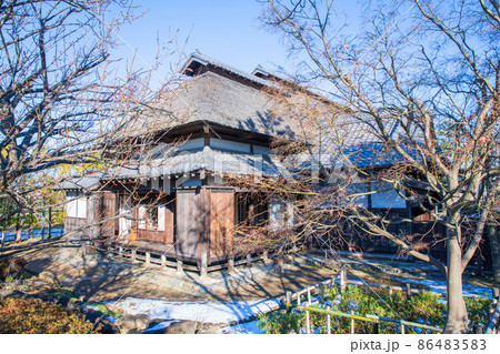 難波田城公園 旧大澤家住宅 縁側 庭 富士見市 難波田城公園 旧大澤家住宅 縁側 庭 富士見市 86483583