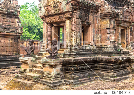 Banteay Srei temple in Angkor Wat Banteay Srei temple in Angkor Wat 86484018