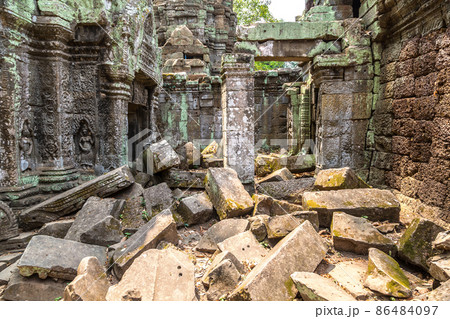 Ta Prohm temple in Angkor Wat 86484097