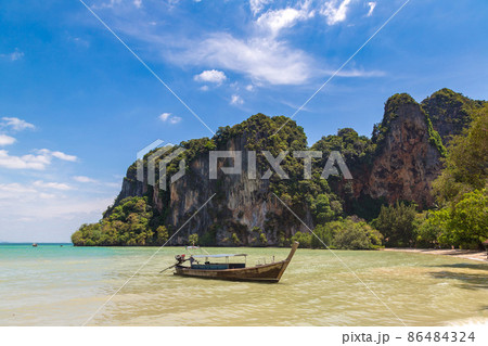 Ao Phra Nang Beach, Krabi, Thailand 86484324