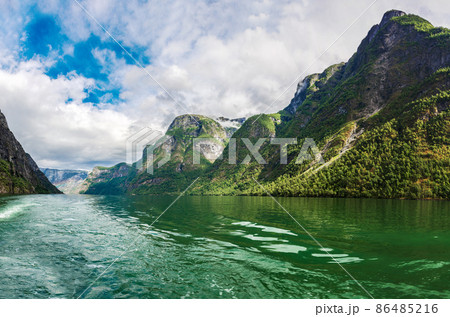 Sognefjord in Norway Sognefjord in Norway 86485216