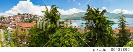 Panorama of Ohrid city Panorama of Ohrid city 86485890