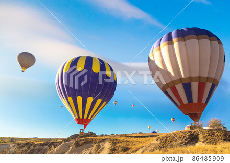 Hot air Balloons flight in Cappadocia Hot air Balloons flight in Cappadocia 86485909