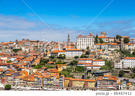 Aerial view of Porto in Portugal Aerial view of Porto in Portugal 86487412