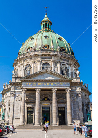 The Marble Church in Copenhagen, Denmark 86487505