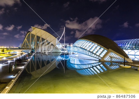 City of arts and sciences  in Valencia, Spain 86487506