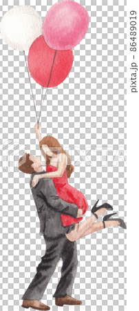 Paris love with Eiffel watercolor clipart icon png 86489019
