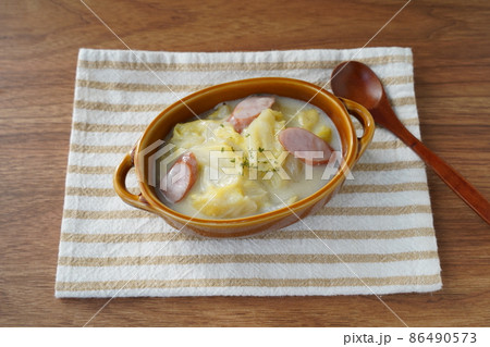 白菜のクリーム煮 白菜のクリーム煮 86490573
