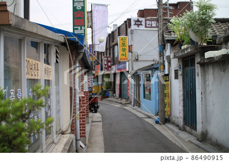 韓屋 路地 韓屋村 86490915