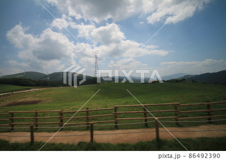 江原道 大関嶺 風車 86492390