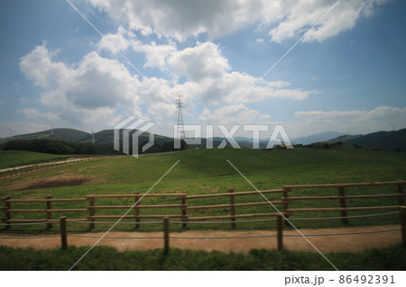 江原道 大関嶺 風車 86492391