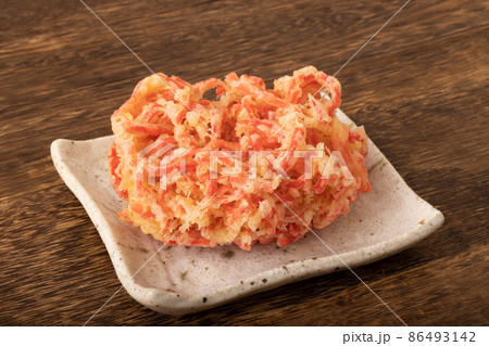 紅生姜のかき揚げ 紅生姜のかき揚げ 86493142
