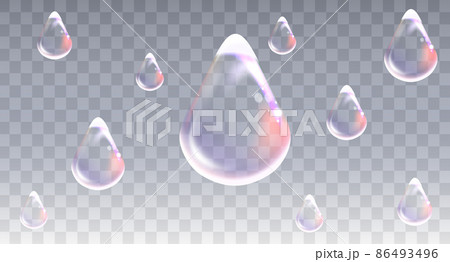 気泡　しゃぼん玉　シャボン玉 86493496