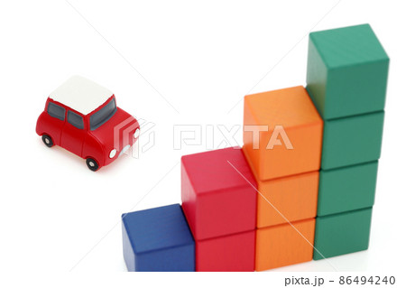 車と階段 車と階段 86494240