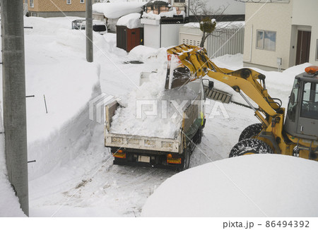 排雪作業 排雪作業 86494392