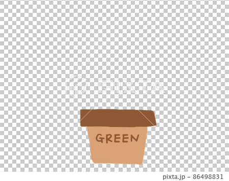 Cute flowerpot / hand-drawn illustration 86498831