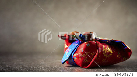 韓国の鳥の置物 キロギ婚礼名節イメージの写真素材 [86498873] - PIXTA