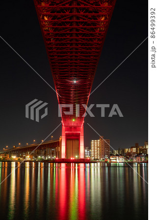 北九州市　若戸大橋 86499392