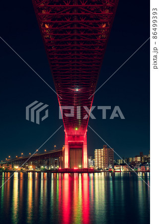 北九州市　若戸大橋 86499393
