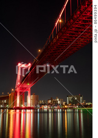 北九州市　若戸大橋 86499394
