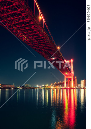 北九州市　若戸大橋 86499403