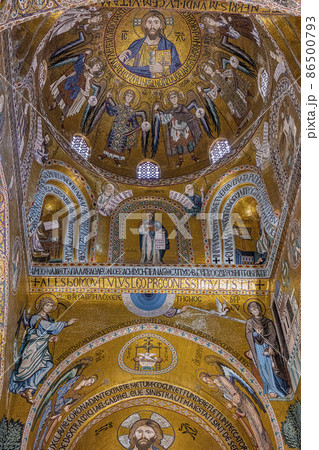 palatine chapel in palermo. palatine chapel in palermo. 86500793