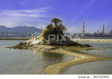 笠岡のモンサンミッシェル　岡山県笠岡市 86500900