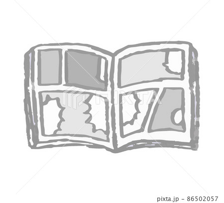 漫画（手描きカラー）のイラスト素材 [86502057] - PIXTA