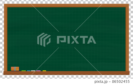 黒板 緑（グリッド） 86502455
