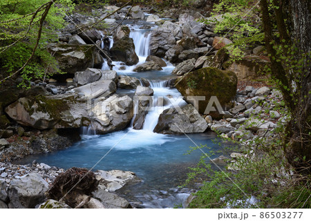 スッカン沢、那須塩原、栃木 スッカン沢、那須塩原、栃木 86503277