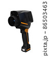 thermal imager, device for monitoring the temperature distribution of the investigated surface. front view.  86503463
