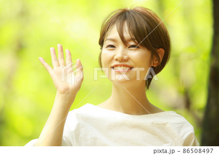女性ポートレート 86508497