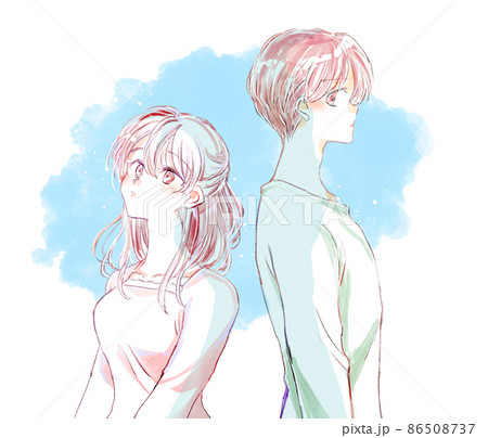 両片想いの男女 両片想いの男女 86508737