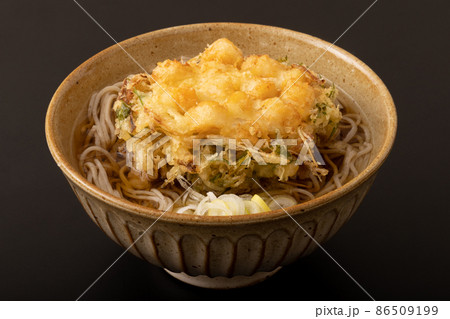 小柱かき揚げ蕎麦 小柱かき揚げ蕎麦 86509199