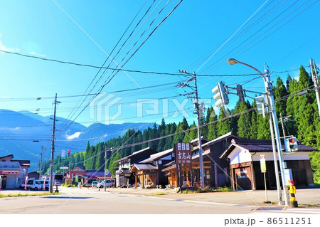 白川郷の風景 白川郷の風景 86511251