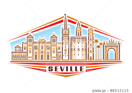 Vector illustration of Seville Vector illustration of Seville 86512115