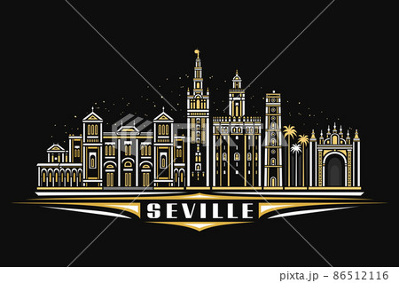 Vector illustration of Seville 86512116
