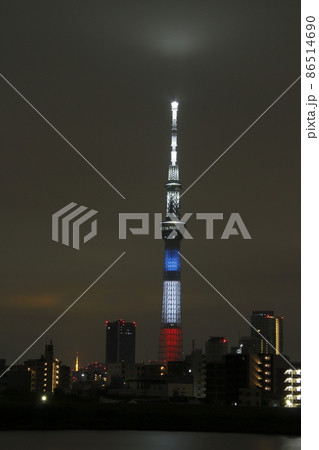 東京スカイツリー（特別カラー：TOKYO to PARIS） 86514690
